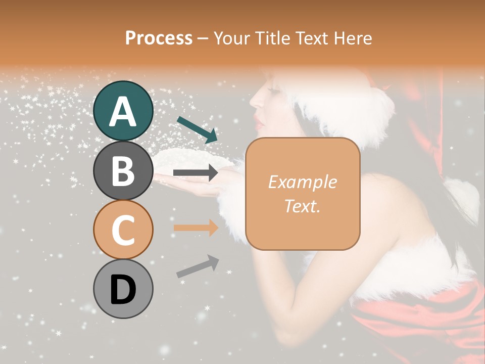 Withered Nature Art PowerPoint Template
