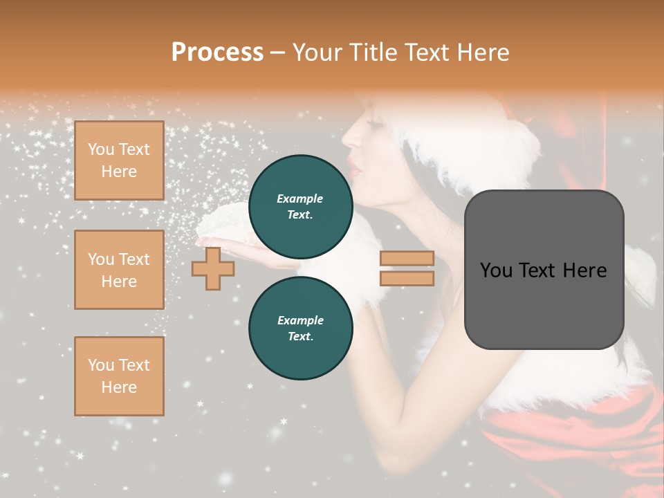 Withered Nature Art PowerPoint Template