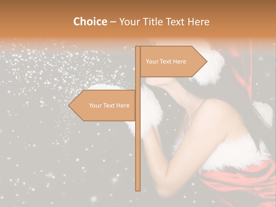 Withered Nature Art PowerPoint Template