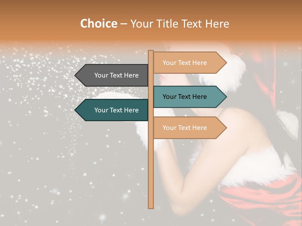 Withered Nature Art PowerPoint Template