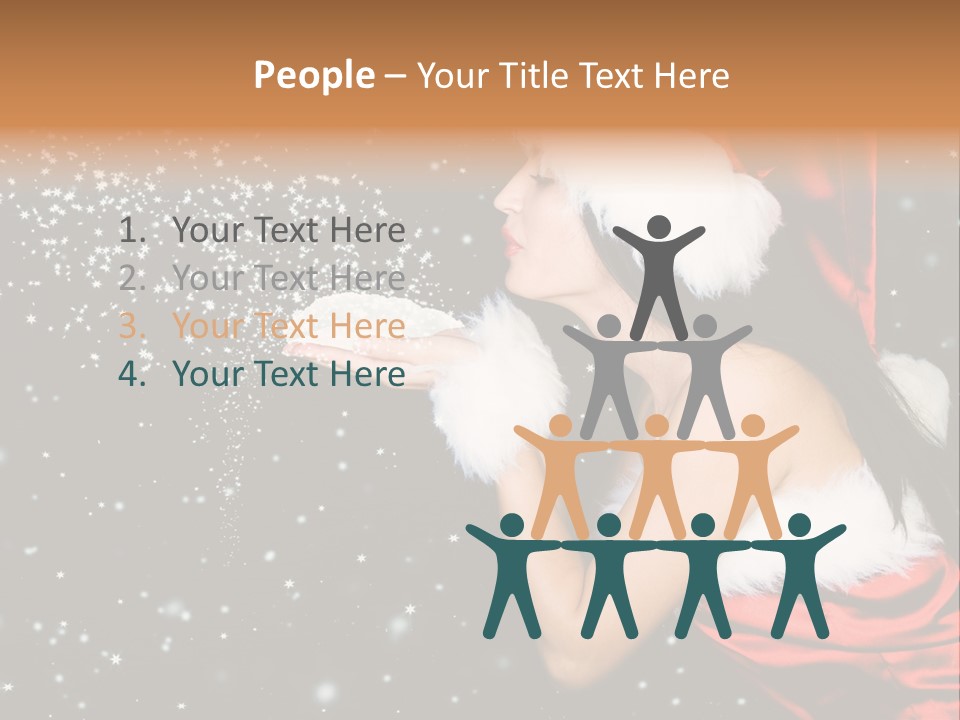 Withered Nature Art PowerPoint Template