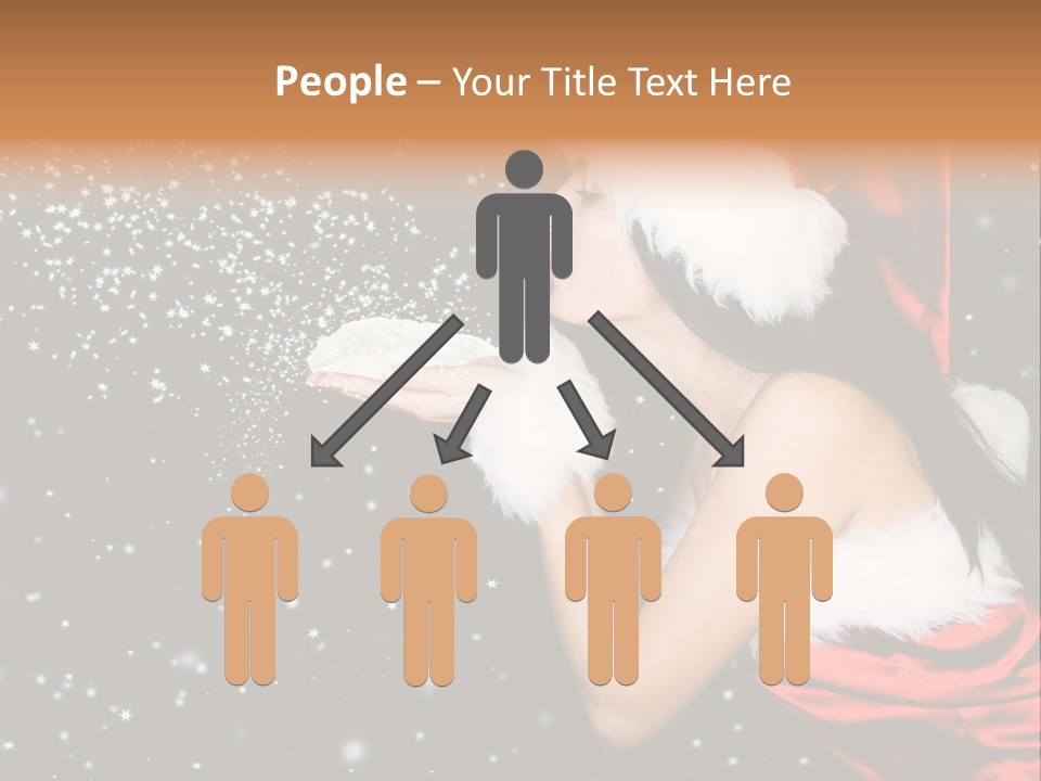 Withered Nature Art PowerPoint Template