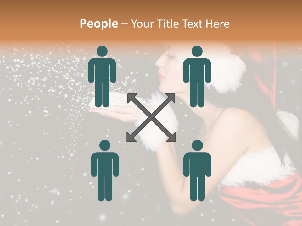 Withered Nature Art PowerPoint Template