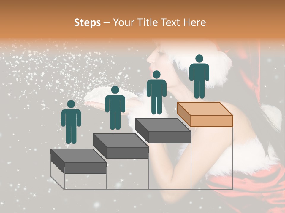 Withered Nature Art PowerPoint Template