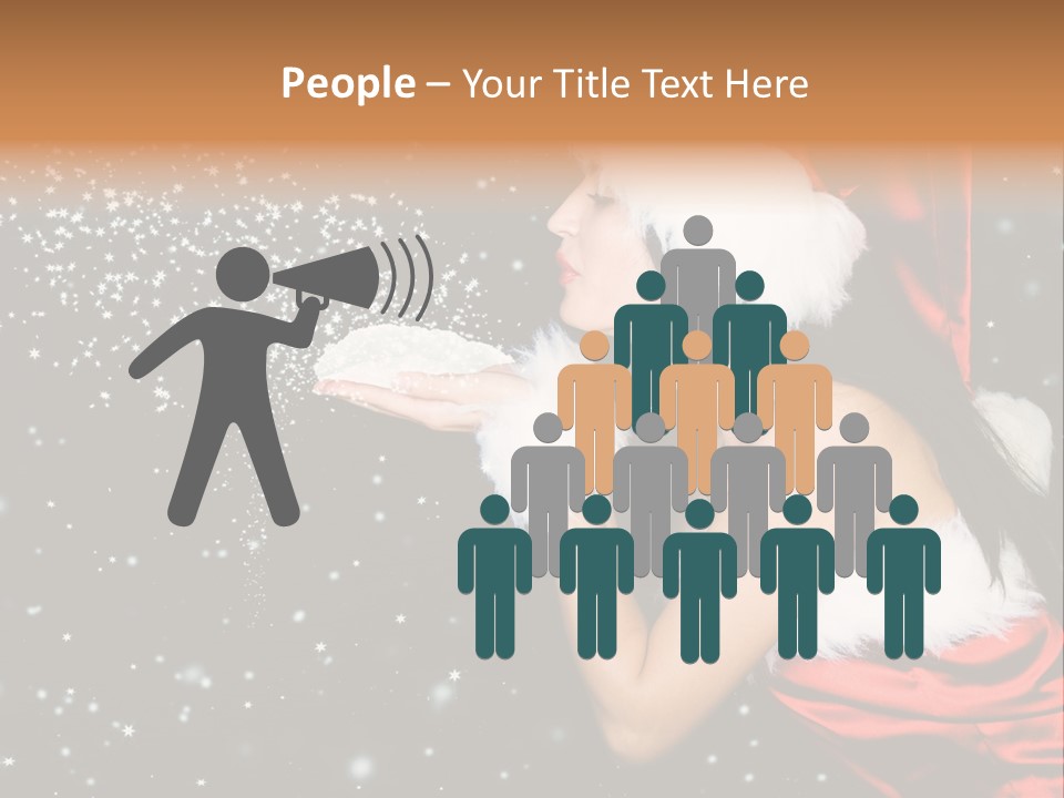 Withered Nature Art PowerPoint Template