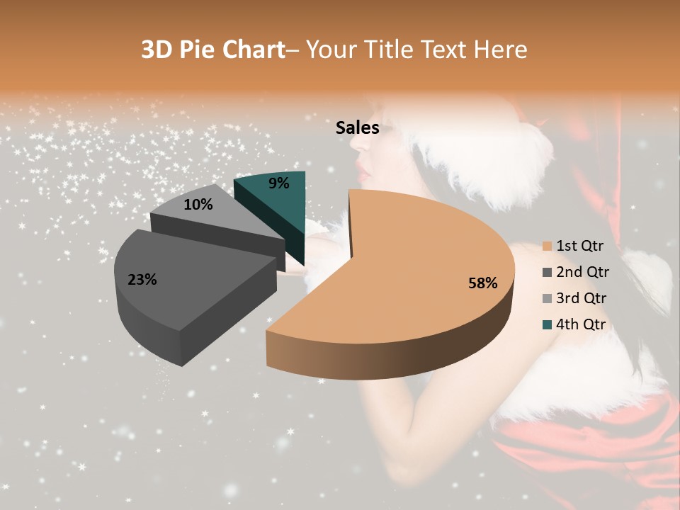 Withered Nature Art PowerPoint Template