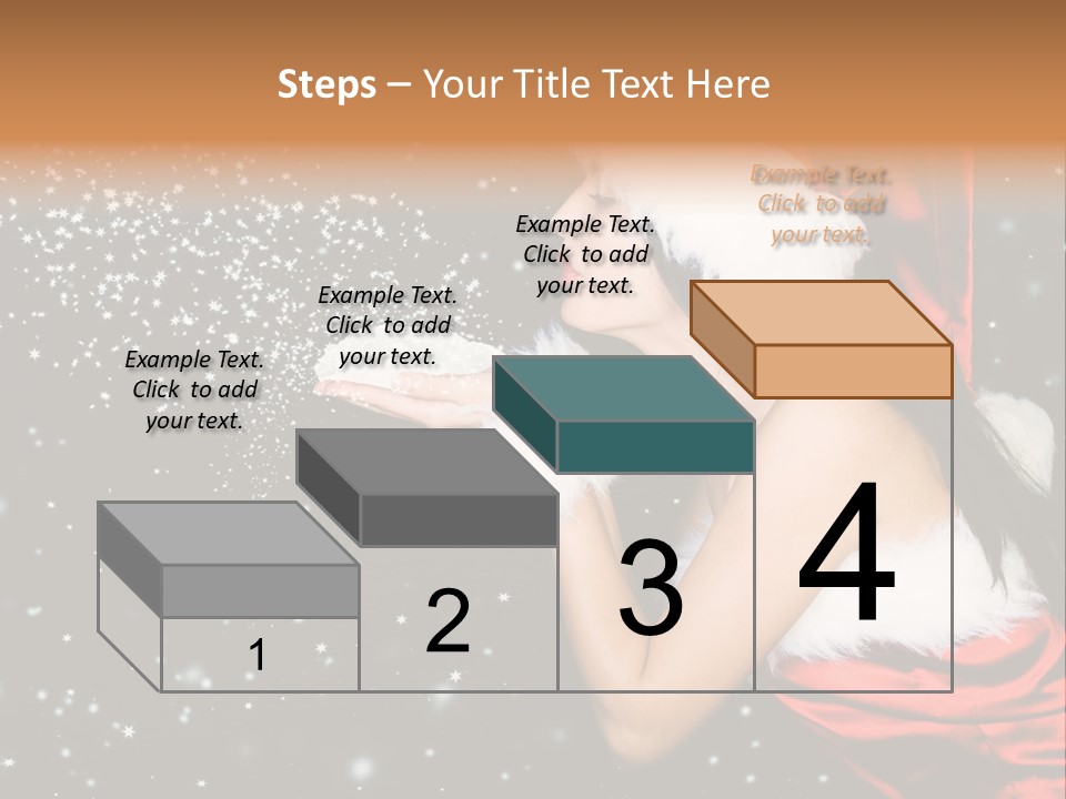 Withered Nature Art PowerPoint Template