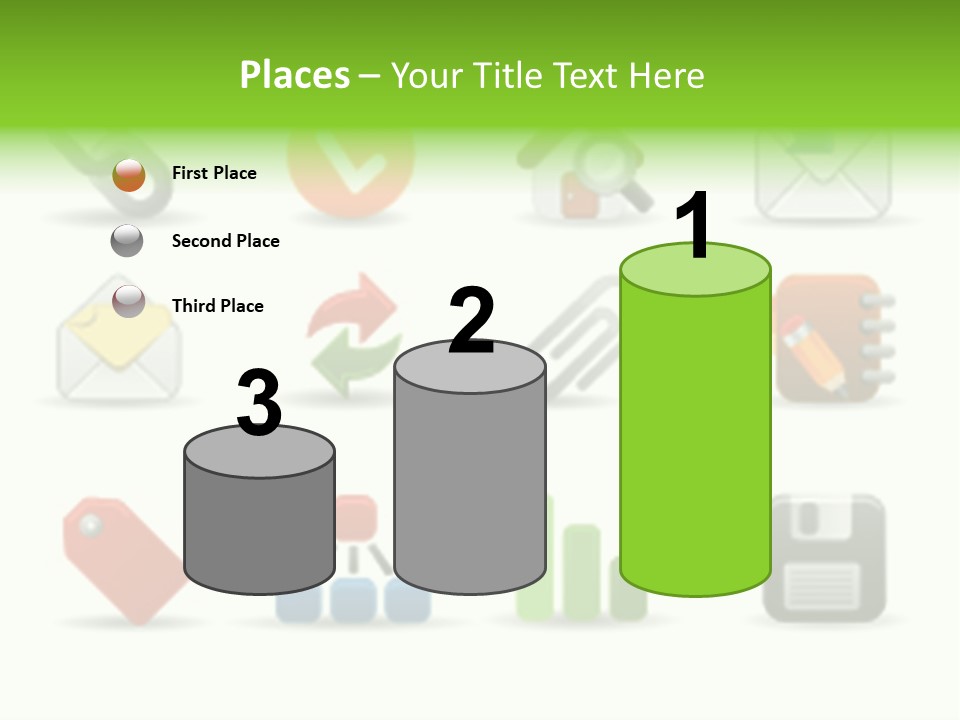 Illustration Vector Icon PowerPoint Template