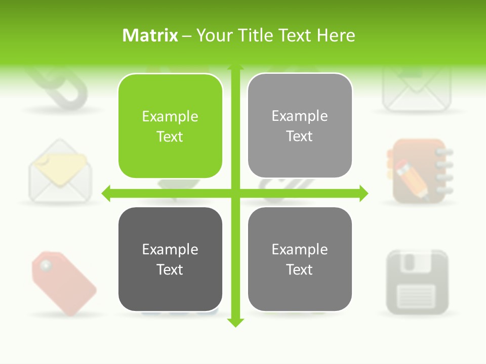 Illustration Vector Icon PowerPoint Template