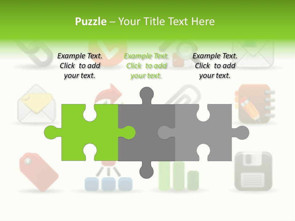 Illustration Vector Icon PowerPoint Template