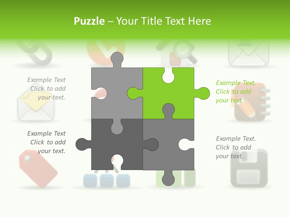 Illustration Vector Icon PowerPoint Template