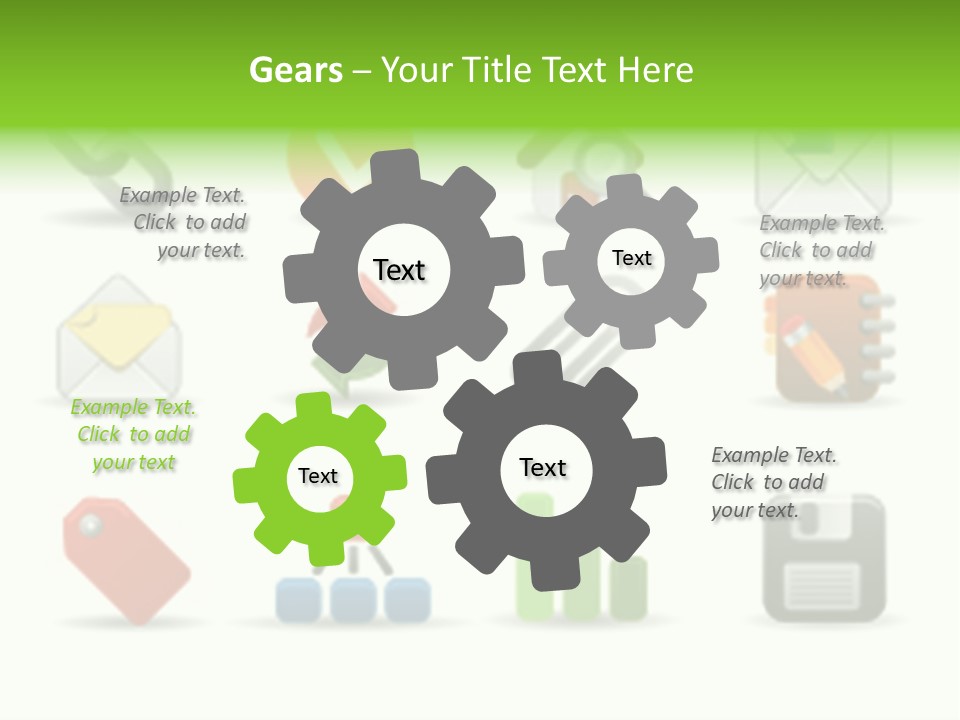 Illustration Vector Icon PowerPoint Template