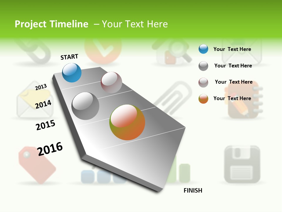 Illustration Vector Icon PowerPoint Template