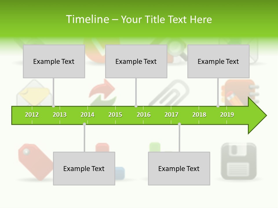 Illustration Vector Icon PowerPoint Template
