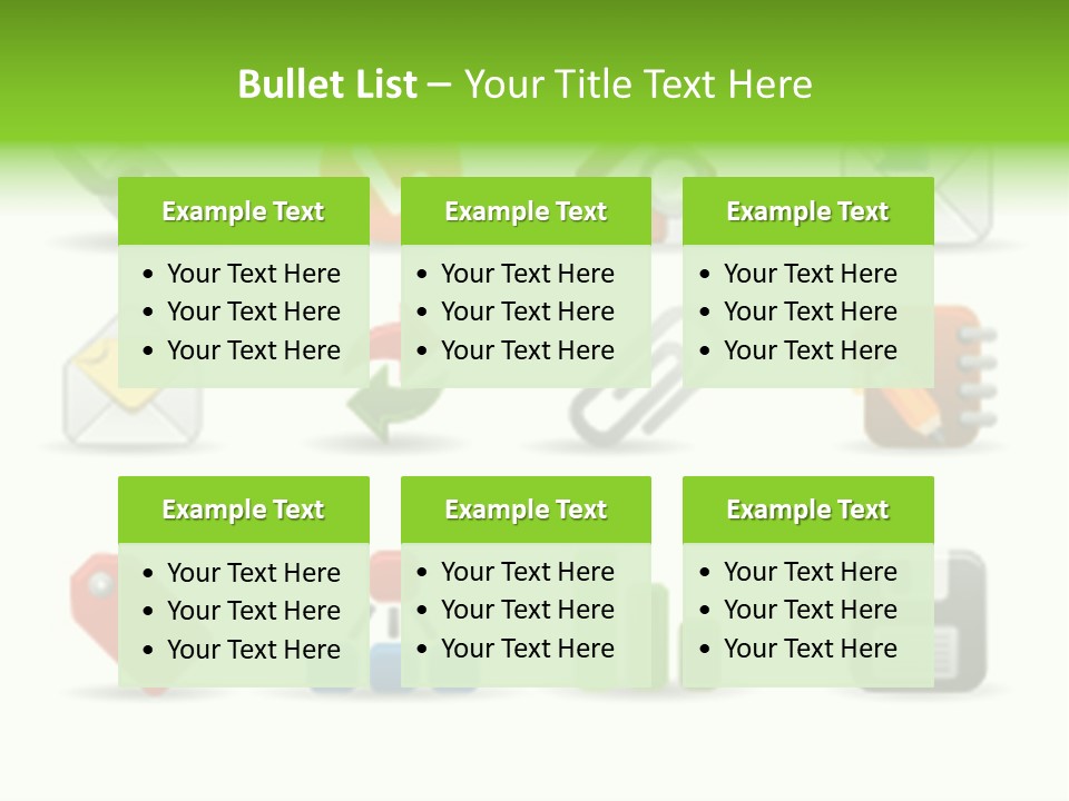 Illustration Vector Icon PowerPoint Template