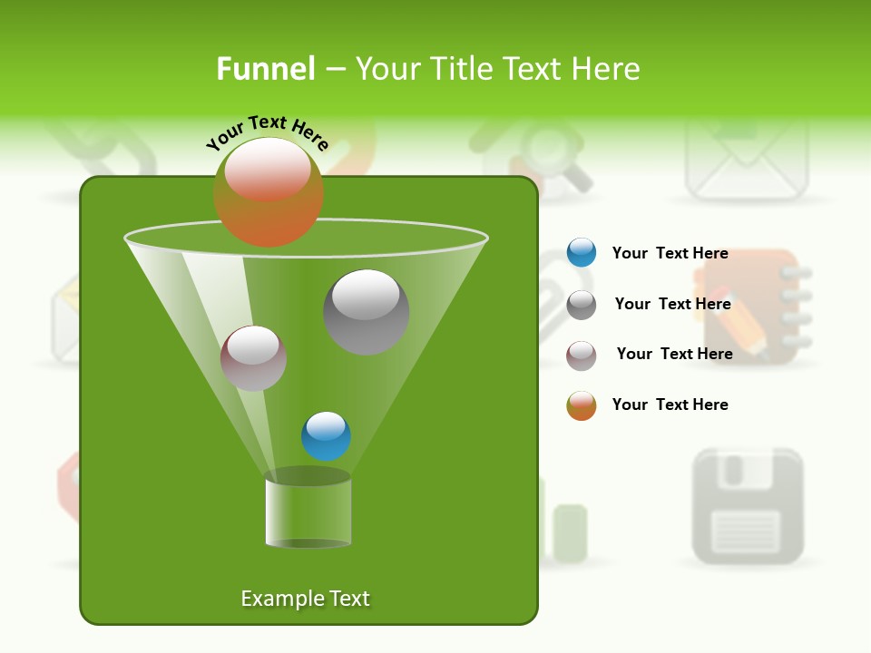 Illustration Vector Icon PowerPoint Template