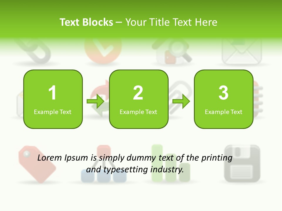 Illustration Vector Icon PowerPoint Template