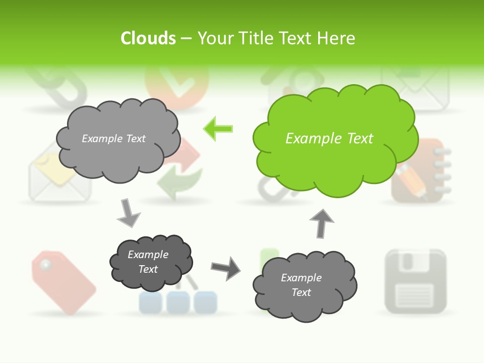 Illustration Vector Icon PowerPoint Template