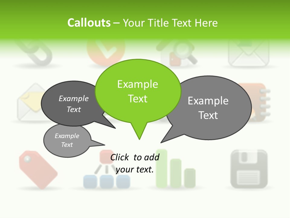 Illustration Vector Icon PowerPoint Template