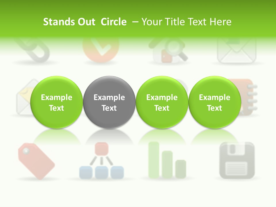 Illustration Vector Icon PowerPoint Template