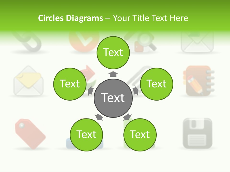 Illustration Vector Icon PowerPoint Template
