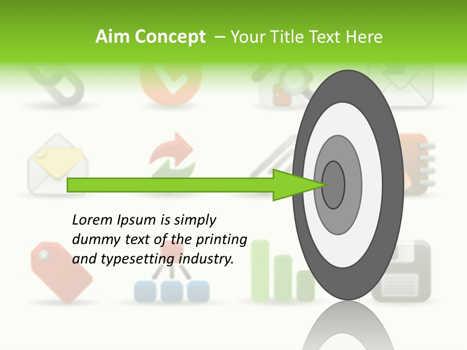 Illustration Vector Icon PowerPoint Template