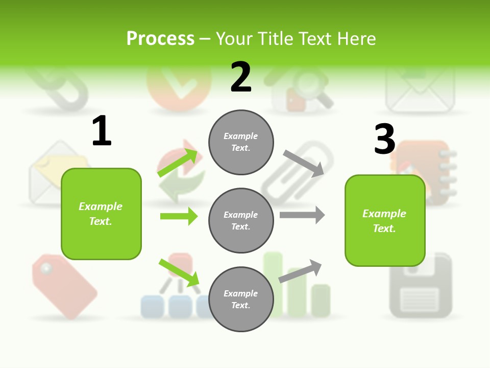 Illustration Vector Icon PowerPoint Template
