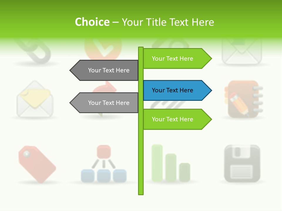 Illustration Vector Icon PowerPoint Template