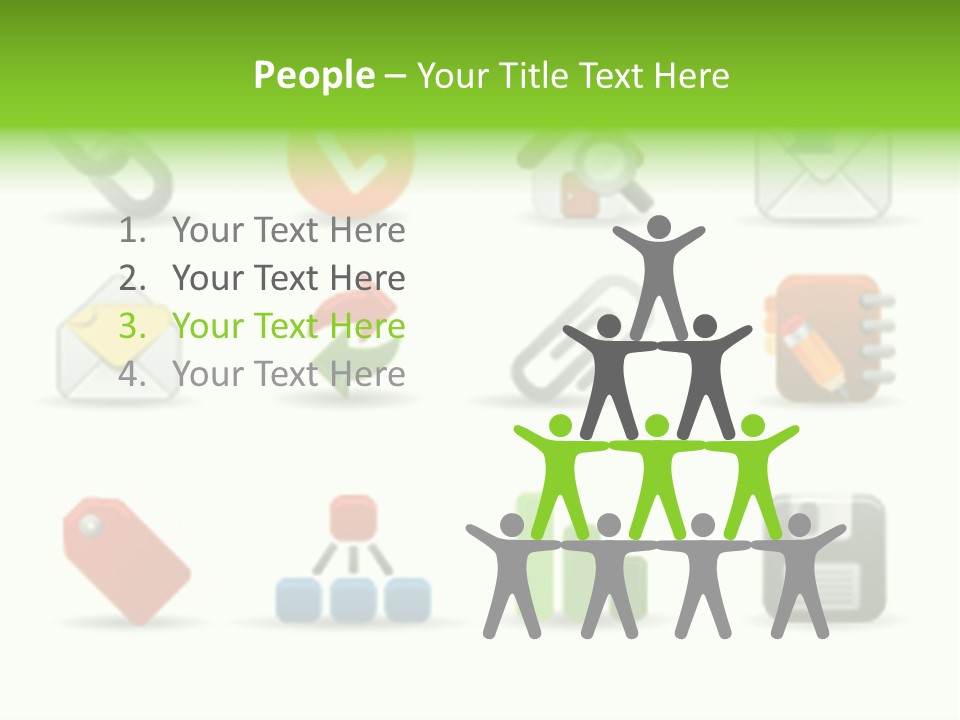 Illustration Vector Icon PowerPoint Template