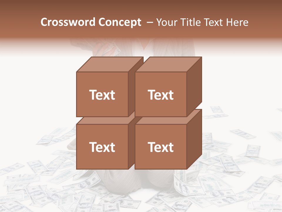 Vector Pen Image PowerPoint Template