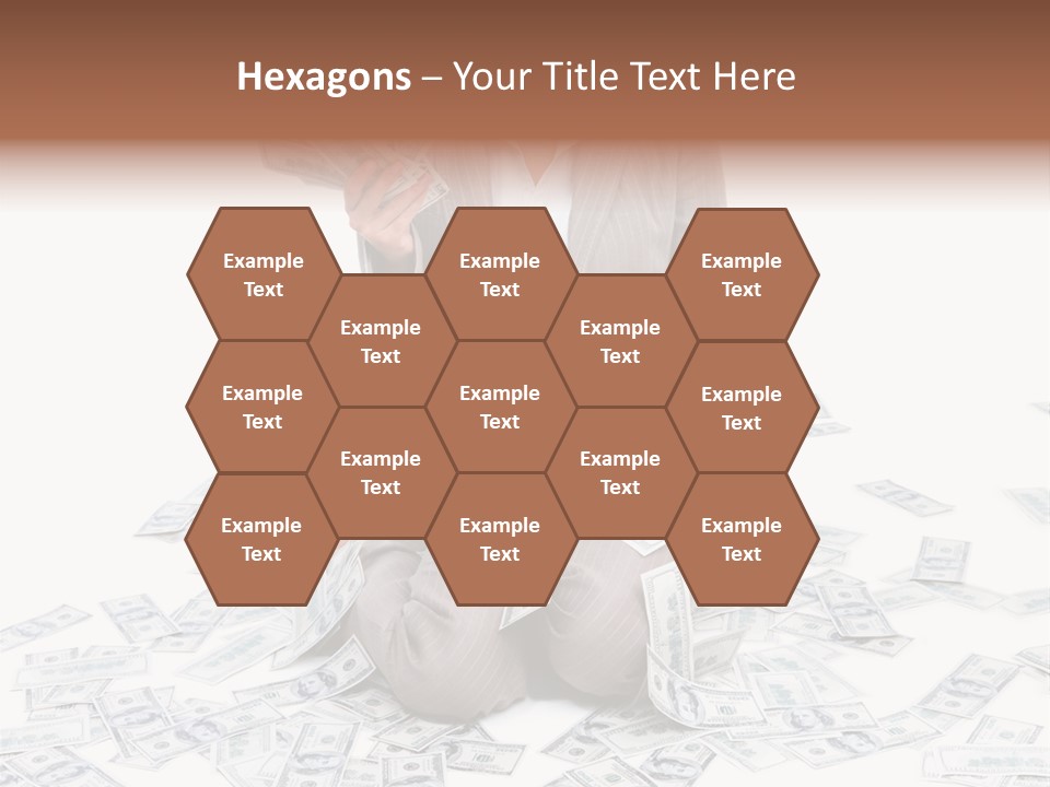 Vector Pen Image PowerPoint Template