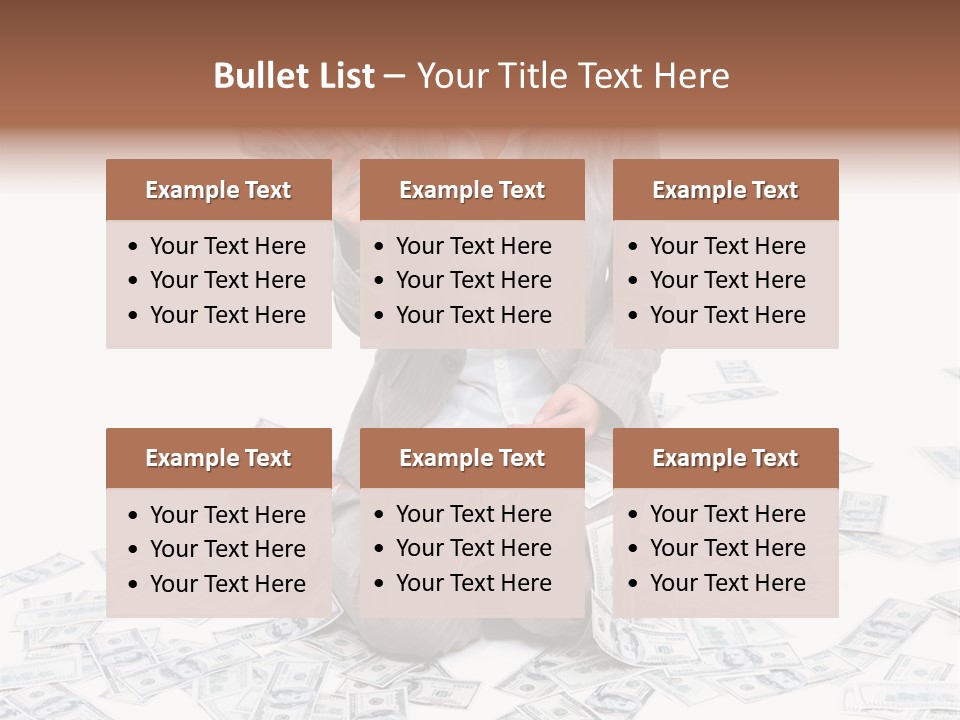 Vector Pen Image PowerPoint Template