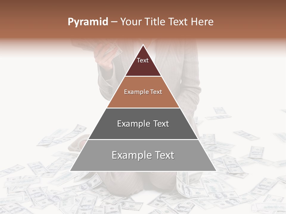 Vector Pen Image PowerPoint Template