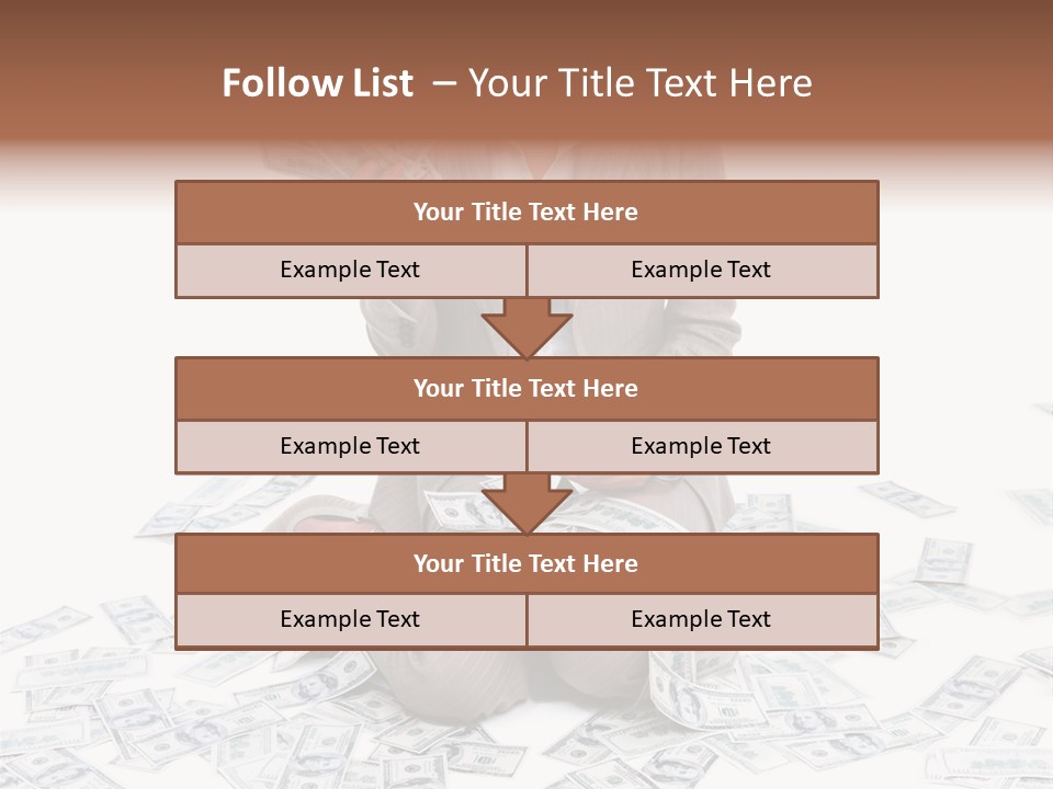 Vector Pen Image PowerPoint Template