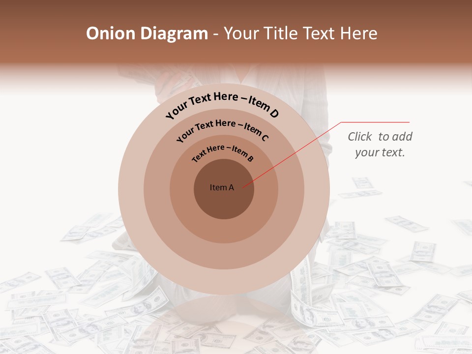 Vector Pen Image PowerPoint Template
