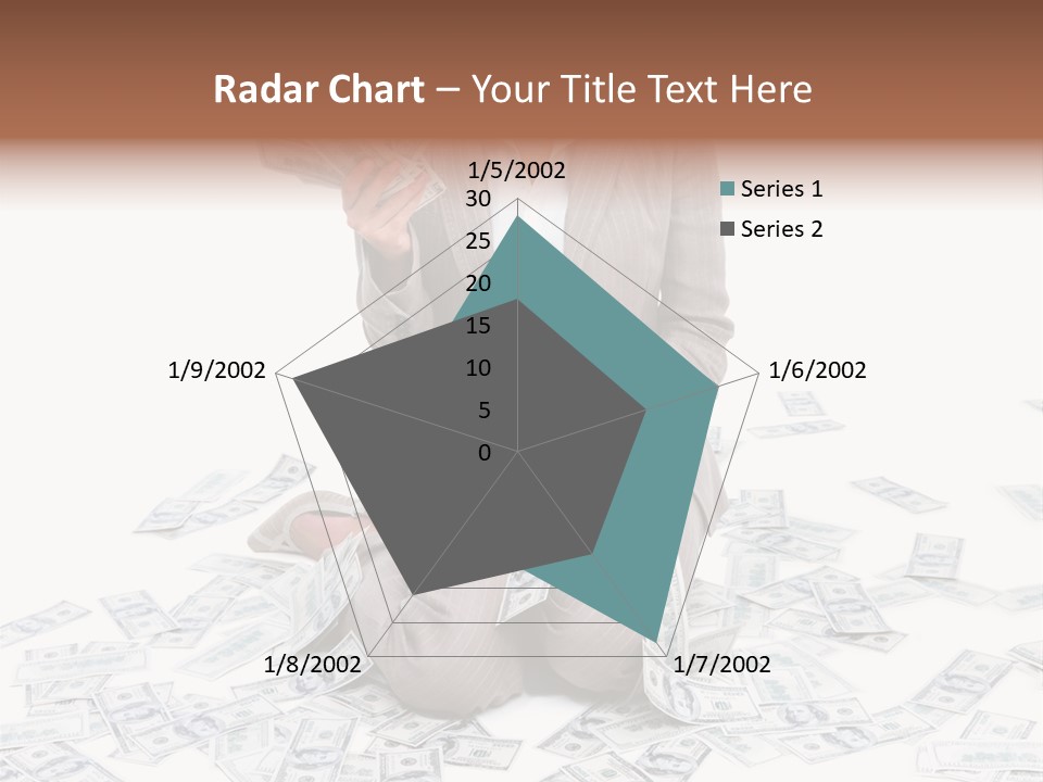 Vector Pen Image PowerPoint Template
