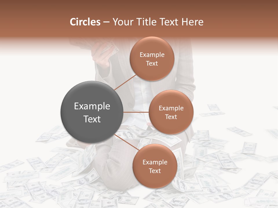 Vector Pen Image PowerPoint Template