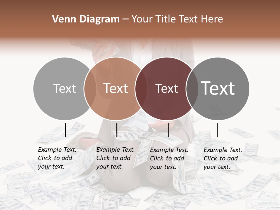 Vector Pen Image PowerPoint Template