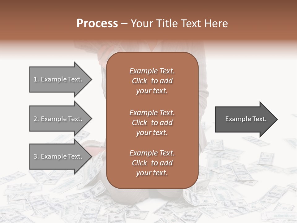 Vector Pen Image PowerPoint Template