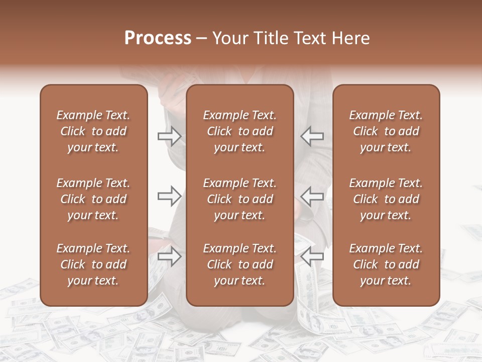 Vector Pen Image PowerPoint Template