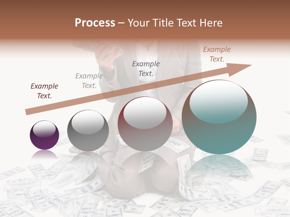 Vector Pen Image PowerPoint Template