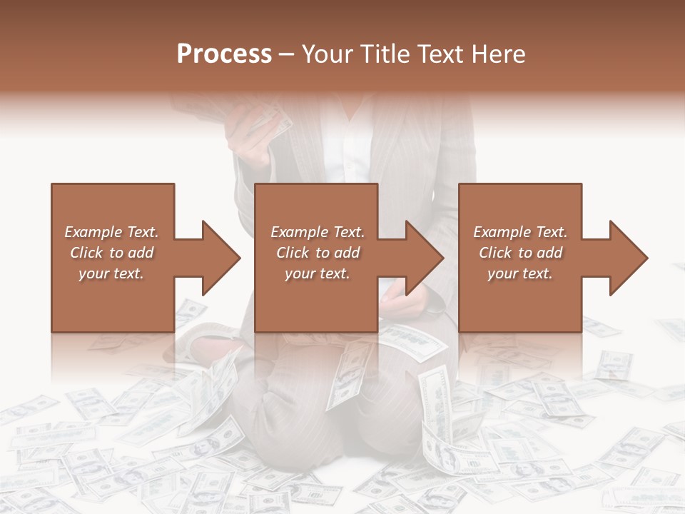 Vector Pen Image PowerPoint Template