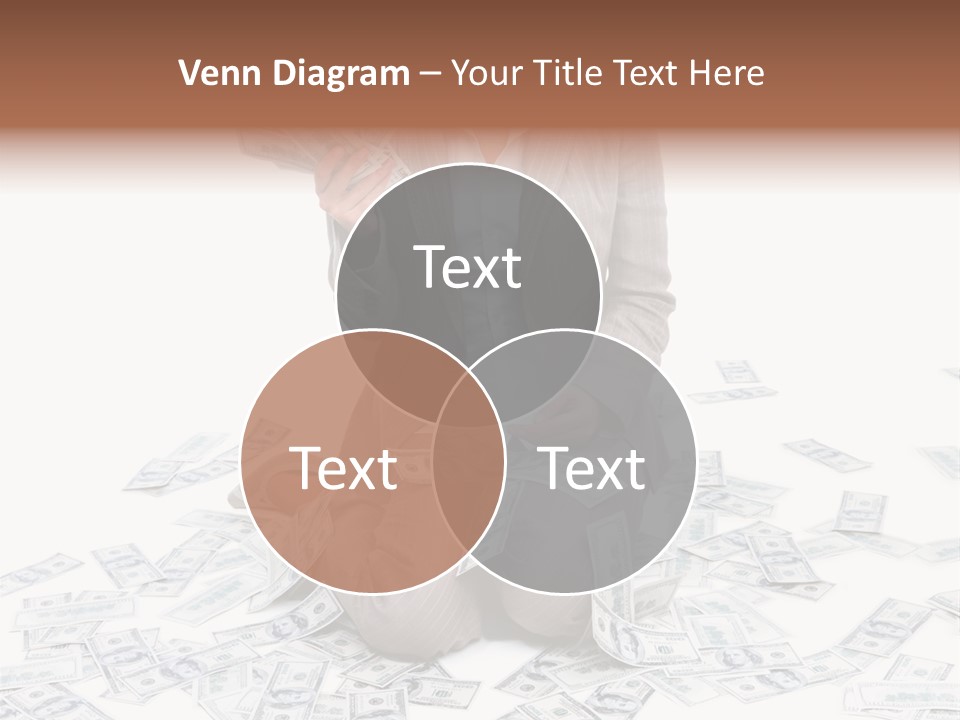 Vector Pen Image PowerPoint Template