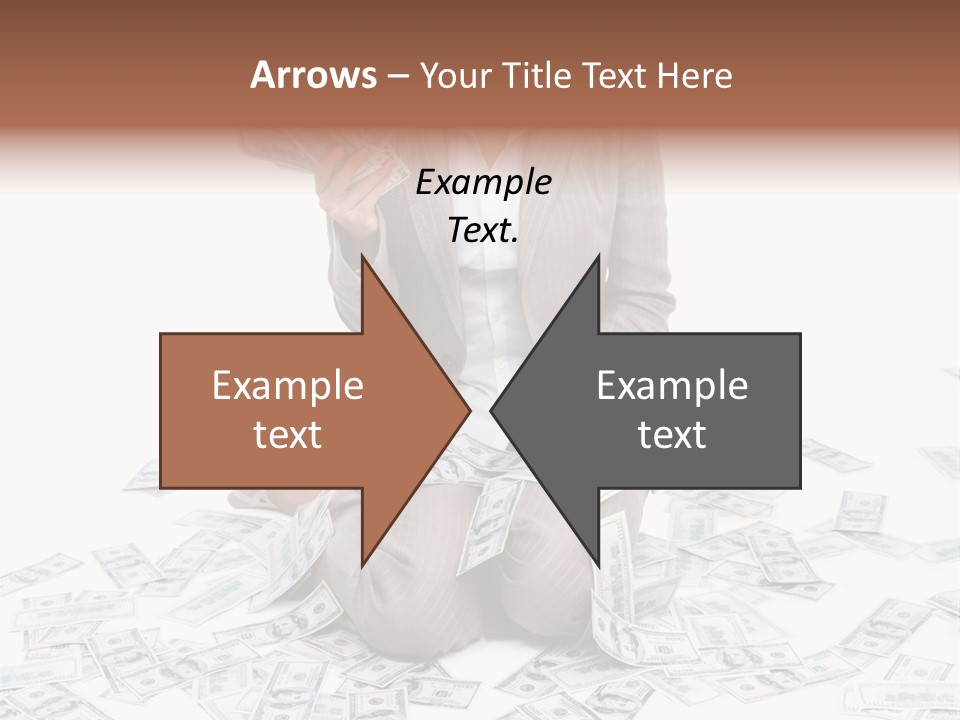 Vector Pen Image PowerPoint Template