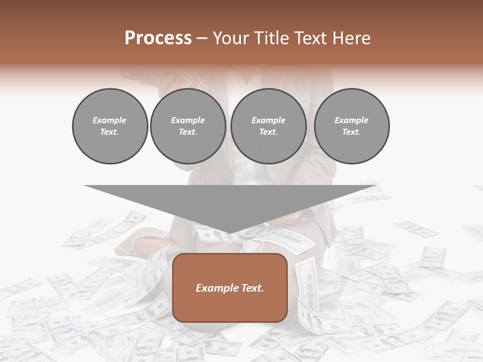 Vector Pen Image PowerPoint Template