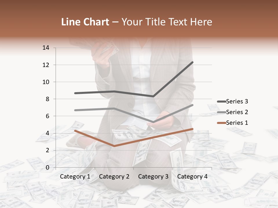Vector Pen Image PowerPoint Template