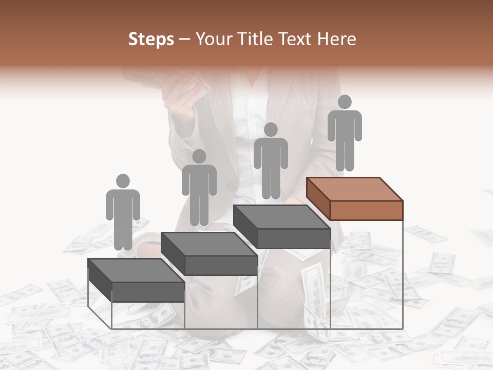 Vector Pen Image PowerPoint Template