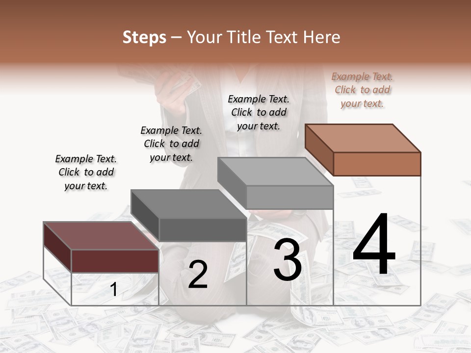 Vector Pen Image PowerPoint Template