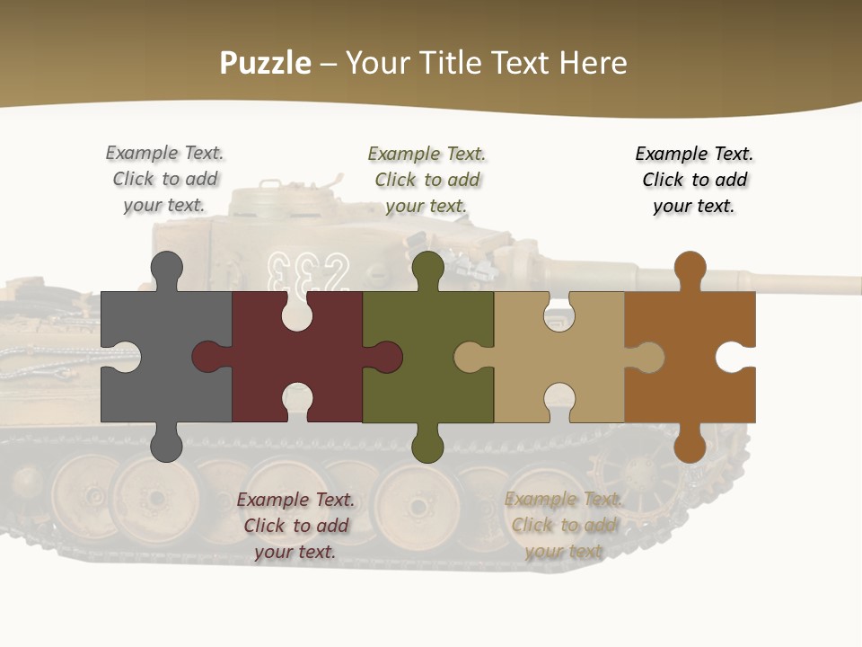 Army Wwii Hobby PowerPoint Template