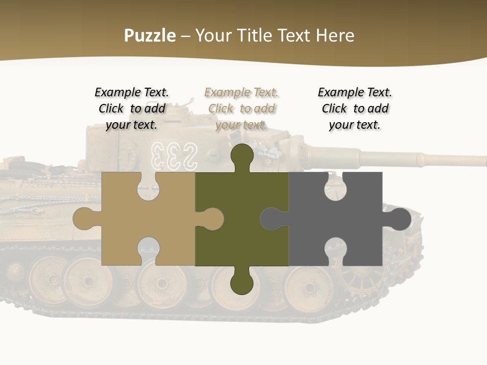 Army Wwii Hobby PowerPoint Template
